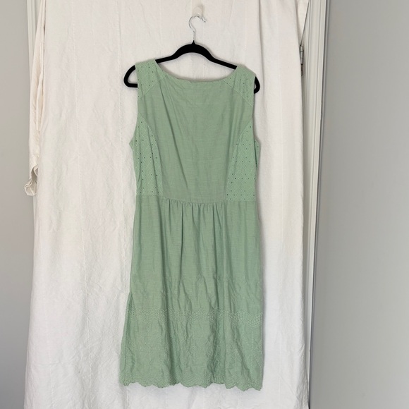 Peruna by Marks & Spencer Mint Green Eyelet Midi Dress - Picture 4 of 6